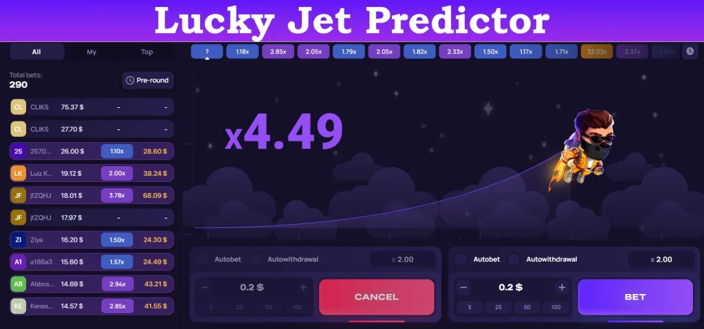 lucky jet predictor