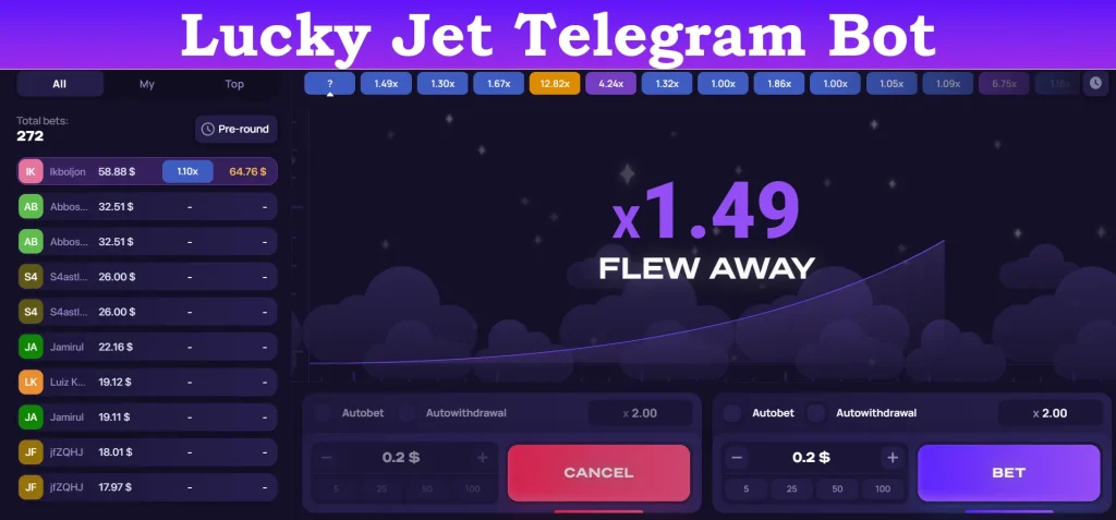 lucky jet telegram bot